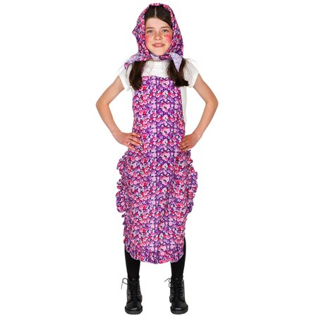 Påskkärring Blommig Barndräkt 128/140 cm