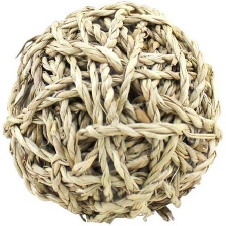 Takraw Kæledyrs Tygggelegetøj DIY Tilbehør Legetøj Kæledyrsartikler Kanin Flagermus Hamster Killing Legetøj