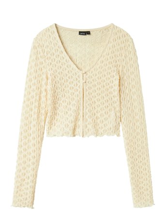 LMTD | Nlfralma Ls Lace Short Cardigan | 170-176