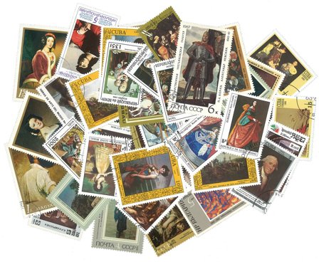 Malerier - 100 forskellige