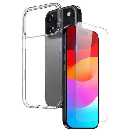 NORTHJO iPhone 17 Pro Case & Screen Protector - Transparent