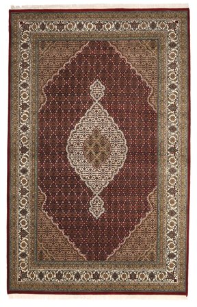Medaljong Tabriz Royal Matta 194X303 Ull