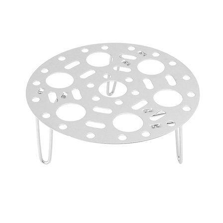 Höyrytysteline ruostumattomasta teräksestä, taitettava, monitoiminen, höyrytysalusta, nyytit, munien höyrytysväline kotiin, ravintolaan, hopea