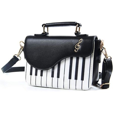 Naisten tyylikäs piano käsilaukku olkalaukku, naisten crossbody-olkalaukku