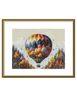 Broderikit Tavla Höstfärd - Nova Sloboda