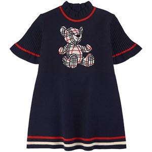 Kids - Burberry Navy Avrile Knitted Dress 3 Years - Dresses - 3 years - Navy - Mädchen