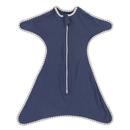 Baby Filt Inslag Bomull Anti-Ryck Mjuk Breddad Fåll Dragkedja 0-3 Månader