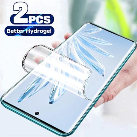 2Pcs Fullt Omslag Hydrogel Film För Heder 50 60 70 20 10 Magic 4 Pro X8 X9 Skärmskydd För Huawei P50 P 40 P30 Lite Inte Glas For Honor Magic4 Pro 