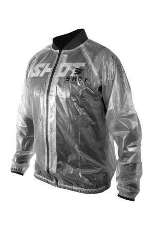 Shot Windbreaker 2.0 Endurojacka Barn Transparent M