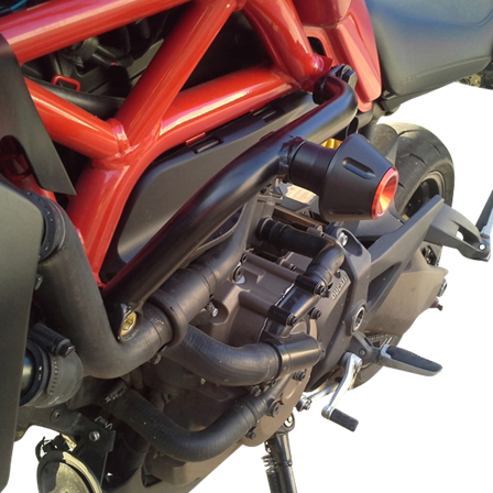 Sturzpads Komplettset RDMOTO PHV2K - Ducati Monster 821 2014-2019