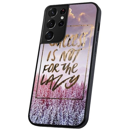 Samsung Galaxy S21 Ultra - Skal/Mobilskal Success Not Lazy