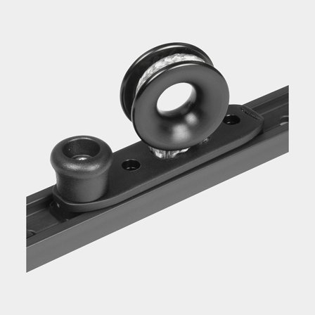 Ronstan C släde m. ring och fjäderstopp