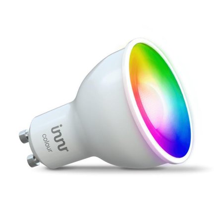 INNR Lighting Innr smart spot GU10 farge 16 millioner farger, alle nyanser av hvitt, Zigbee smart LED, dimbar & justerbar