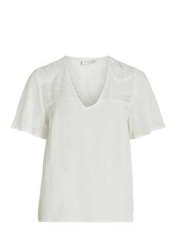 Vila | Vimesa Lace S/S Top - Noos | 34