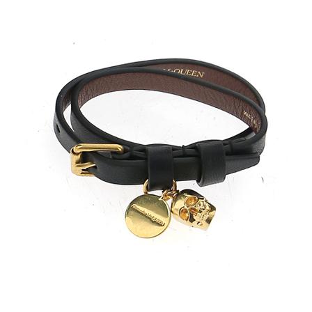 Alexander McQueen Bracelet , Zwart , Dames , Maat: ONE Size Armbanden