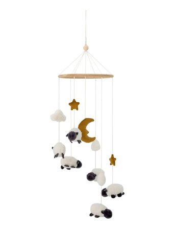 Bloomingville Dolly Mobile - White - 75 CM