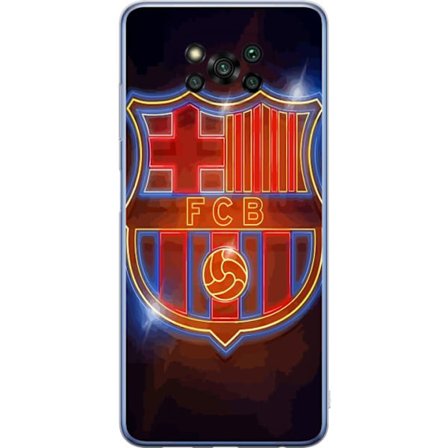 Kompatibelt Mobildeksel til Xiaomi Xiaomi Poco X3 Pro FC Barcelona