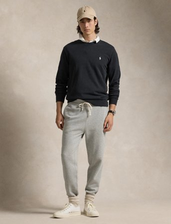 Polo Ralph Lauren Loopback Terry-Lsl-Sws - Black - XXL