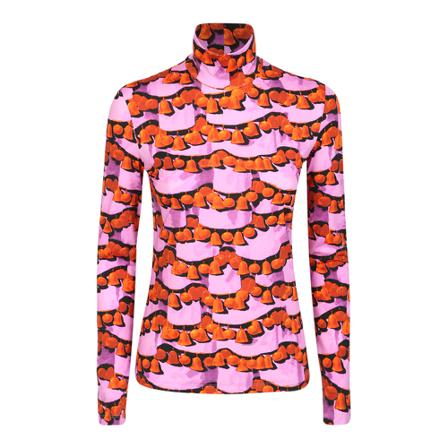 La DoubleJ turtleneck TOP Pink, Dame