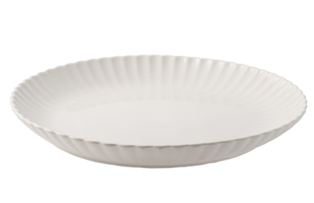 Storefactory Flora Dekketallerken Hvit Ø33