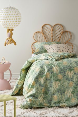 Jotex - Dynetrekk - Økologisk Grønn - WATERS - Kjøp Sengesett hos Jotex