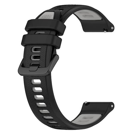 20mm/22mm Mjukt silikonarmband för Garmin Active/Vivoactive 6 5/Venu 3 Sq/Forerunner 570 165 265 Armband för Amazfit/HUAWEI Armband