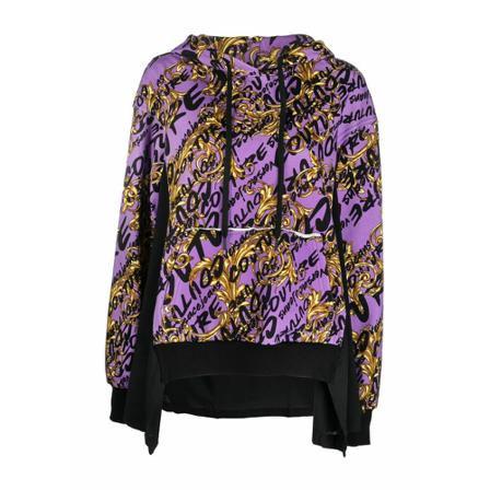 Versace Jeans Couture Hoodies , Paars , Dames , Maat: XS