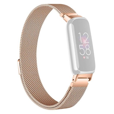 Smart Watch Band til Fitbit Inspire 3 Rustfrit Stål Magnetisk Milanesisk Metal Mesh Rem