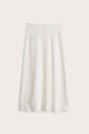Kappahl | Satinkjol | Offwhite