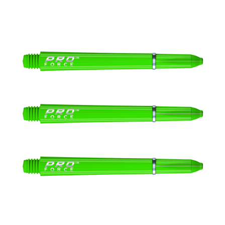 Winmau Pro Force Shafts | Winmau Moyennes / Vert