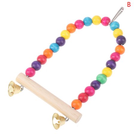 puinen papukaija keinu lelu lintu tarvikkeita ahven riippuva swin