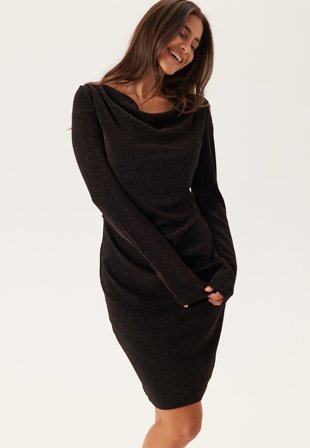 SELECTED - Slfanja Ls Slim Short Dress - Delicioso