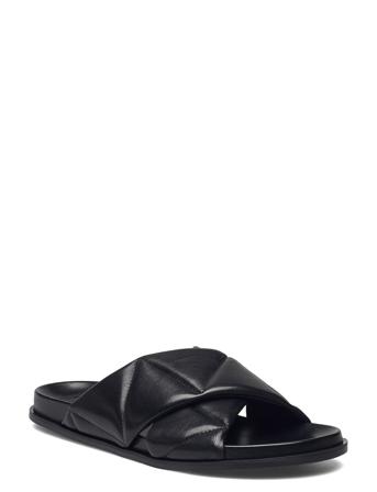 Sandals A1556 Shoes Summer Shoes Flat Sandals Svart Billi Bi