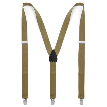 Slanke Olivengrønne Seler til mænd - Clip-on seler