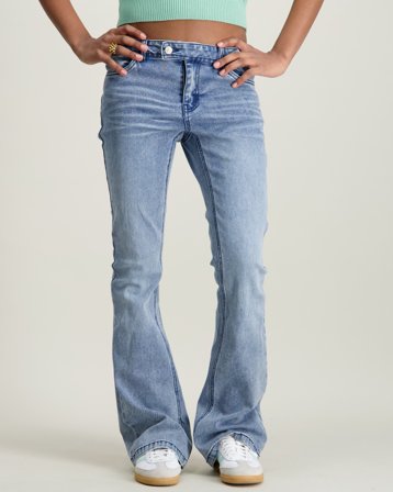 LMTD NLFRARS DNM LW S FLARED PANT Blau Jeans Mädchen - Kids Brand Store