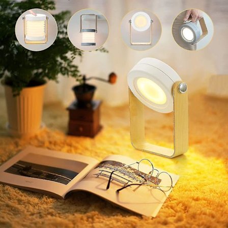 Mini Led Night Light, Usb Rechargeable Night Light, Portable Walkabout Light