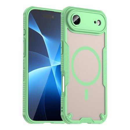 SKALO iPhone Air Armor Hybrid Frosted Cover - Grøn