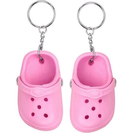 2 st Mini Sko Nyckelring för Nycklar Sko Roliga Biltillbehör Väska Nyckelring Nyhet Nyckelringar Vän Flickor Roliga Sko Nyckelringar