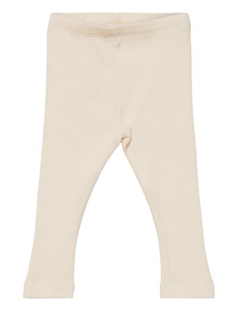 Minymo Leggings Rib - Cream - 56