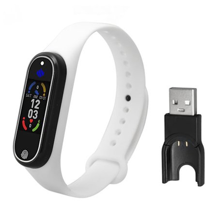 Repellent Armband Watch Ultraljud Blodtrycksövervakning Elektrisk Repeller Armband Vit