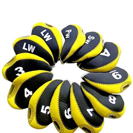 12 stk./sæt Golf Jern Cover Beskytter Golf Beskyttende