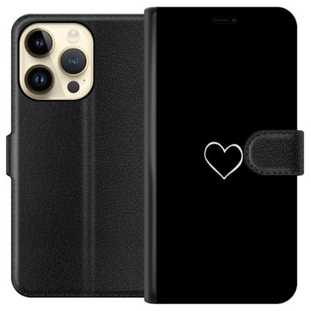 Kompatibelt Lommeboketui til Apple Apple iPhone 14 Pro Hjerte
