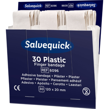 Plåsterrefill Salvequick Långa (6x30 st)