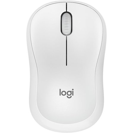 Logitech M220 Silent Wireless Mouse, 2,4 GHz, USB mottagare, optisk spårning, 1000 DPI-upplösning, kompatibel med PC, Mac och bärbara datorer Vit