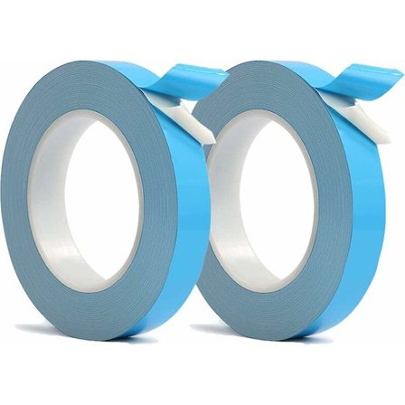 2 stk termisk limtape, dobbeltsidig termisk limtape