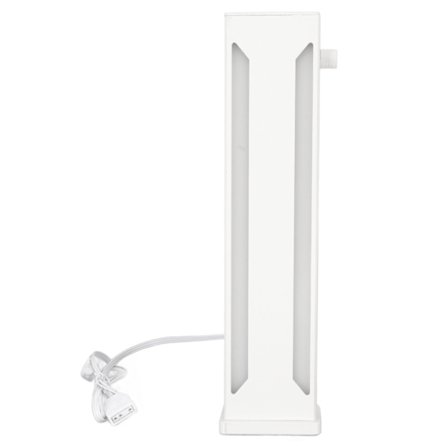 GPU-støttebrakett ARGB aluminiumlegering Magnetisk base Skyvbar justerbar GPU-holder for stasjonær grafikkort Hvit