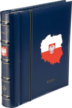 Polen - PERFECT album med landenavn og kassette - Blåt i Classic design