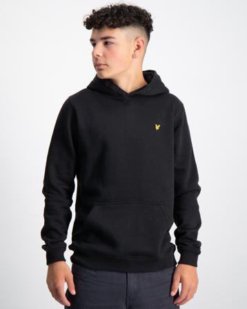 Lyle & Scott Classic OTH Hoody Fleece Schwarz Hoodies/Kapuzenpullover Jungen - Kidsbrandstore