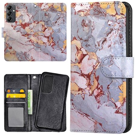 Samsung Galaxy S24 - Plånboksfodral/Skal Marmor