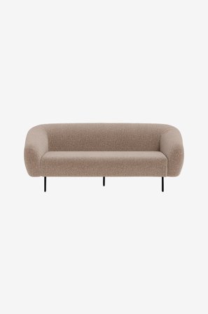 Homeroom Collection - Lily 3-sits soffa - Beige - 3-sits soffor - Från Homeroom